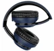 Беспроводные накладные bluetooth наушники Hoco W28 Journey (Синий) - изображение 3