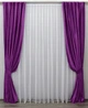 Комплект готовых штор VR-Textil Бархат № 1062ш Фиолетовый 150х275 см 2 шт (30-872) - изображение 2