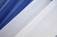 Кухонные шторы VR-Textil № 090к с ламбрекеном и подвязками синий с белым 270х170 см (50-625) - изображение 6