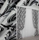 Комплект готовых штор VR-Textil Блэкаут Лилия № 140ш(Б) Серый 100х270 см 2шт (31-209) - изображение 1