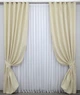 Комплект готових штор VR-Textil Ibiza № 1185ш Кремовий 150х270 см 2 шт (33-0024) - зображення 2