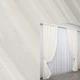 Комплект готових штор VR-Textil Атлас Монорей № 788ш Молочний 100х270 см 2 шт (31-206) - зображення 1
