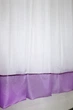 Кухонна занавіска VR-Textil № 078к бузковий з білим 280х170 см (50-901) - зображення 4