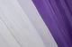 Кухонные шторки VR-Textil № 096к с подвязками фиолетовый с белым 400х170 см (50-802) - изображение 5
