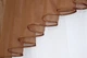 Кухонный комплект VR-Textil № 099к тюль с ламбрекеном коричневый с белым 150х170см см (50-973) - изображение 3