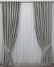 Комплект готовых штор VR-Textil Бархат № 1151ш Серый 100х290 см 2 шт (31-527) - изображение 2
