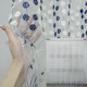 Тюль VR-Textil 1162т Irena Фатин з вишивкою Молочний з синім 300х270 см (40-985) - зображення 1