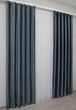 Комплект готовых штор VR-Textil Бархат Kadife № 1132ш Темно-синий 150х275 см 2 шт (30-948) - изображение 5