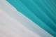 Кухонные шторки VR-Textil № 096к с подвязками лазурный с белым 400х170 см (50-675) - изображение 4