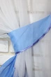 Кухонна занавіска VR-Textil № 049к шторки з ламбрекеном синій з блакитним та білим 200х170 см (50-061) - зображення 3