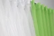Кухонные шторки VR-Textil № 096к с подвязками салатовый с белым 400х170 см (50-846) - изображение 4