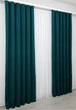 Комплект готовых штор VR-Textil Микровелюр SPARTA № 836ш Темно-бирюзовый 150х285 см 2 шт (30-618) - изображение 5