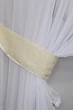 Кухонний комплект VR-Textil № 062к шторка з ламбрекеном бежевий з білим 200х170 см (50-794) - зображення 6