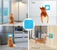 Силиконовый коврик для лизания и медленного питания для собак и кошек UrbanPets, Синий - изображение 7