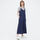 Комбінезон Uniqlo LINEN BLEND V NECK CAMISOLE JUMPSUIT розмір XS темно синій (447079) - изображение 1
