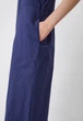 Комбінезон Uniqlo LINEN BLEND V NECK CAMISOLE JUMPSUIT розмір XXS темно синій (447079) - зображення 11