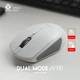 Беспроводная мышь Fantech W190 |BT 5.0, 2.4G, 1600dpi| для пк и ноутбуков white - изображение 3