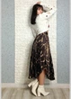 Спідниця SETRE woman коричневий М 28-00677 - зображення 3