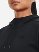 Худи теплое женское Under Armour Fleece LC Hoodie 1373055-001 M Black (196039072795) - изображение 4