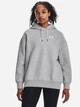 Худи теплое оверсайз женское Under Armour Essential Flc Os Hoodie 1379495-012 M (196883845965) - изображение 1