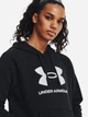 Худи теплое женское Under Armour Ua Rival Fleece Big Logo Hdy 1379501-001 XS (196883854233) - изображение 4