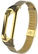 Ремешок Becover Metal для Xiaomi Mi Smart Band 5/Mi Smart Band 6 Gold (705148) - изображение 1
