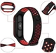 Ремінець BeCover Vents Style для Xiaomi Mi Smart Band 5/Mi Smart Band 6 Black-Red (705153) - зображення 4