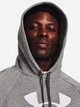 Худи утепленное мужское Under Armour Ua Rival Fleece Logo Hd 1379758-025 M Серое (196884794774) - изображение 4