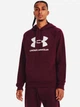 Худі утеплене чоловіче Under Armour Rival Fleece Logo Hd 1379758-600 L Бордове (196884175122) - зображення 1
