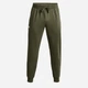 Спортивные штаны утепленные мужские Under Armour Ua Rival Fleece Joggers 1379774-390 M Оливковые (196884175313) - изображение 5
