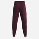 Спортивные штаны утепленные мужские Under Armour Rival Fleece Joggers 1379774-600 S Бордовые (196884200183) - изображение 6