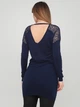 Туника однотонная кэжуал ASOS PO0420001911 M (7052M) Синий - изображение 2