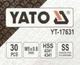 Набір для ремонту різьблення М5 x 0.8 мм. YATO YT-17631 - зображення 2