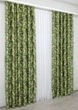 Комплект готовых штор VR-Textil Блэкаут Лилия № 127ш(Б) Зеленый 150х270 см 2шт (30-027) - изображение 5