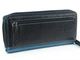 Женский кошелек Visconti RB55 BLUE M Голубой - изображение 7