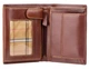 Коричневый мужской портмоне Visconti MZ3 Milan c RFID (Italian Brown) - изображение 2
