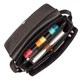 Чорна жіноча шкіряна сумка Visconti 3190 BLK Claudia - зображення 6