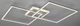 Люстра LED светодиодная потолочная Reality с пультом управления ARRIBO 29W 3250lm 3000K (R62843187) на кухню, для спальни, для гостиной - изображение 1