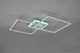 Люстра LED светодиодная потолочная Reality с пультом управления ARRIBO 29W 3250lm 3000K (R62843187) на кухню, для спальни, для гостиной - изображение 8