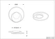 Люстра LED светодиодная потолочная Reality ZIBAL 22W 2500lm 3000K (R62911132) на кухню, для спальни, для гостиной - изображение 4