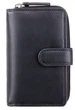 Чёрный кошелек женский Visconti HT33 BLK Madame c RFID - изображение 1