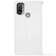 Чохол-книга Crazy Horse Clasic для Motorola E20 White (Strong) (46382) - зображення 3