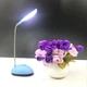 Міні настільна лампа на батарейках Led Desk Light Blue - зображення 4