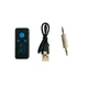 Блютуз адаптер в машину Wireless Receiver X-6 Bluetooth AUX ресивер в авто (1010100-Black) - изображение 3
