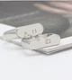 Кольцо серебристое Must have - стиль модерн. Пара- два кольца- комплект Современный дизайн Италия 4118 - изображение 3