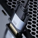 Кабель DVI - DVI 1м Baseus Enjoyment Series CAKSX-QOG серый - изображение 3