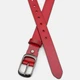 Ремень женский из натуральной кожи Laras CV10ZK-008c-red 105 см Красный (ROZ6400176533) - изображение 3