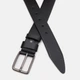 Ремень мужской из натуральной кожи Laras 115v10fx62-black 115 см Черный (ROZ6400176561) - изображение 3