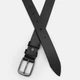 Ремень мужской из натуральной кожи Laras 115v10fx75-black 115 см Черный (ROZ6400176593) - изображение 3