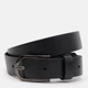 Ремень женский из натуральной кожи Laras 100v10genw33-black 100 см Черный (ROZ6400176601) - изображение 1
